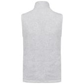Bodywarmer van microfleece heren Ash Heather 4XL