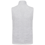 Bodywarmer van microfleece heren Ash Heather 4XL