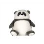 ZIPPIES PANDA, GREY/WHITE, L, MUMBLES