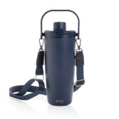 Avira Ayala RCS R-RVS duosip afsluitbare crossbody tumbler, donkerblauw