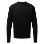 Cotton Rich Crew Neck Sweater, Black, 3XL, Premier Cotton Rich Crew Neck Sweater, Black, 3XL, Premier