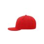 6 Panel Pro Cap Style red/red one size