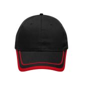black/red