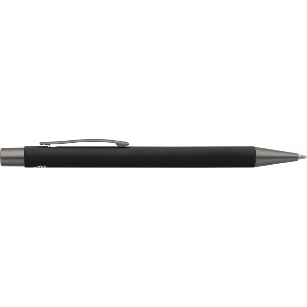 Balpen Emmett | Gerecycled | Rubberafwerking - zwart Balpen Emmett | Gerecycled | Rubberafwerking - zwart