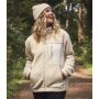 Unisex Full Zip Borg Fleece Jacket, Black, XS, Ravine