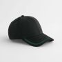 MATCH DAY CAP, BLACK/KELLY GREEN, One size, BEECHFIELD