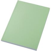 Novella Austen A5 gerecycled notitieboek met zachte cover, 100 vellen - Groen