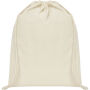 Oregon 140 g/m² katoenen rugzak met trekkoordsluiting 5L - Natuur