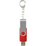 Rotate USB 3.0 met sleutelhanger - Helder rood - 32GB
