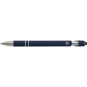 Recyclede aluminium balpen Primo blauw