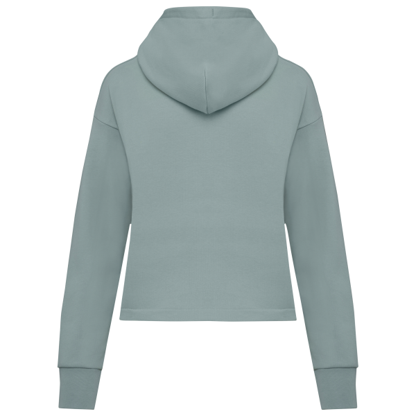 Ecologische sweatvest met capuchon French Terry Jade Green XL Ecologische sweatvest met capuchon French Terry Jade Green XL