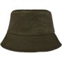 Howson zonnehoed van gerecycled corduroy - Bosgroen Howson zonnehoed van gerecycled corduroy - Bosgroen