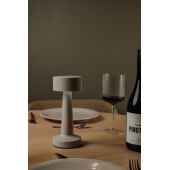 VINGA Maris RCS recycled ABS tafel lamp, grijs