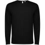 Estoril unisex T-shirt met lange mouwen - Zwart - XS