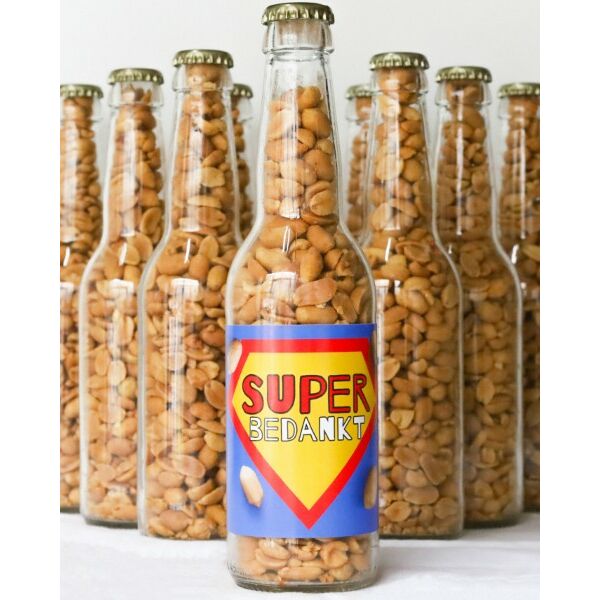 Pindapils Zout 24 stuks Super bedankt Pindapils Zout 24 stuks Super bedankt