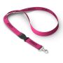 Afneembare polyester keycord met reflecterende draden
