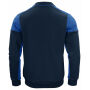 Printer Prime Polosweater Navy/Cobalt M