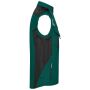 Workwear Softshell Vest - STRONG - dark green/black XXL