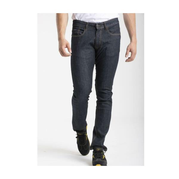 MEN'S RAW FITTED JEANS