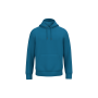 Ecologische uniseks sweater met capuchon Blue Sapphire XXL