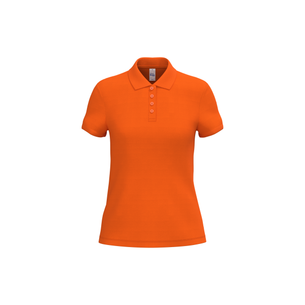 Ladies' pique polo shirt Ideal Orange XS Ladies' pique polo shirt Ideal Orange XS