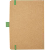 Berk notitieboek van gerecycled papier - Groen Berk notitieboek van gerecycled papier - Groen