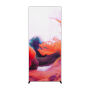 FlexFrame Wand Set 100 x 230 cm Zwart (incl. Extension Set 30 cm) met Print FlexFrame Wand Set 100 x 230 cm Zwart (incl. Extension Set 30 cm) met Print