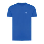 Iqoniq Bryce gerecycled katoen t-shirt, royal blue (XS)
