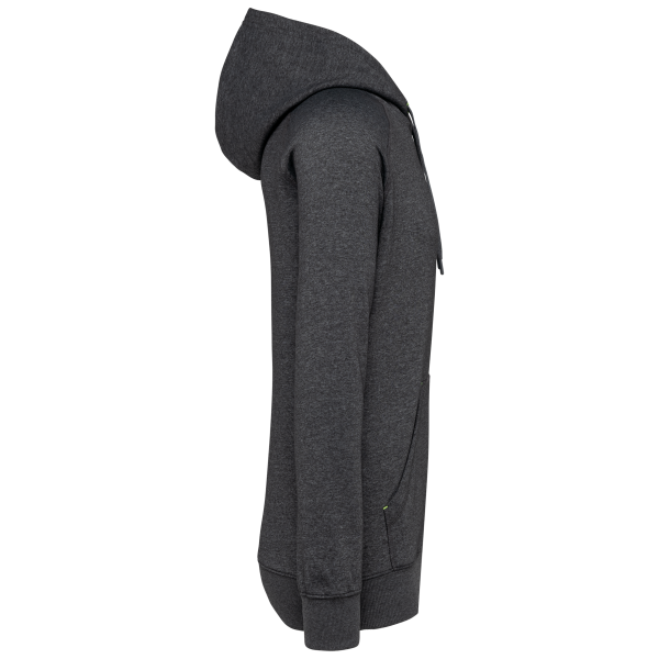 Unisex ritsjack met capuchon Dark Grey Heather XXL Unisex ritsjack met capuchon Dark Grey Heather XXL