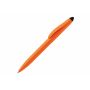 Balpen Touchy stylus hardcolour - Oranje / Zwart