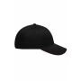 6 Panel Brushed Sandwich Cap black/red one size