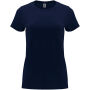 Capri damesshirt met korte mouwen - Navy Blue - S