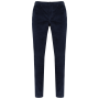 Ecologische herenbroek van ribfluweel Navy Blue 48 FR