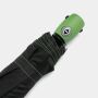 Stormvaste, automatisch te openen- en sluiten pocketparaplu STREETLIFE lichtgroen, zwart