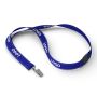 Polyester lanyard met reflecterende draden Polyester lanyard met reflecterende draden