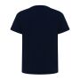 Iqoniq Koli kids lichtgewicht gerecycled katoen t-shirt, donkerblauw (5-6 y)