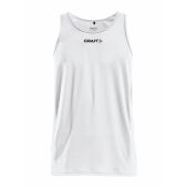 -Rush singlet men white s