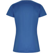 Imola sportshirt met korte mouwen voor dames - Koningsblauw - S