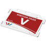 Vega kaarthouder van gerecycled plastic - Wit