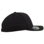 COOL DRY & MINI PIQUE, BLACK, One size, FLEXFIT