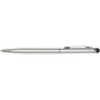 Ore aluminium balpen met stylus (blauwe inkt) - Zilver