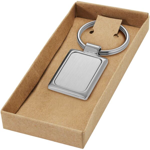 Sergio rechthoekige sleutelhanger