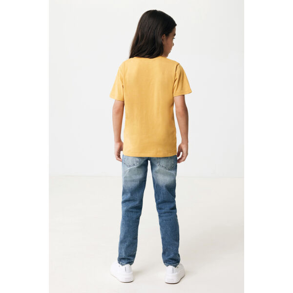 IQONIQ Koli kids lichtgewicht gerecycled katoen t-shirt, ochre yellow (1112) IQONIQ Koli kids lichtgewicht gerecycled katoen t-shirt, ochre yellow (1112)