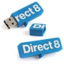 USB memory stick custom made 8 Gb kunststof in eigen vorm