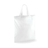 BAG FOR LIFE - SHORT HANDLES, WHITE, One size, WESTFORD MILL