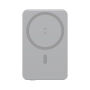 Urban Vitamin Marin 5000mAh magnetic 15W wireless powerbank, zilver