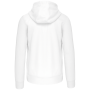 Hooded Sweater Met Rits White XS