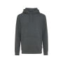 IQONIQ Torres gerecycled katoen hoodie ongeverfd, heather anthracite (XXL)