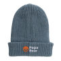 Impact AWARE™ Polylana® dubbel gebreide beanie, Sage blue