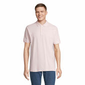 PACIFIC - PACIFIC HEREN POLO - L - Zacht Roze